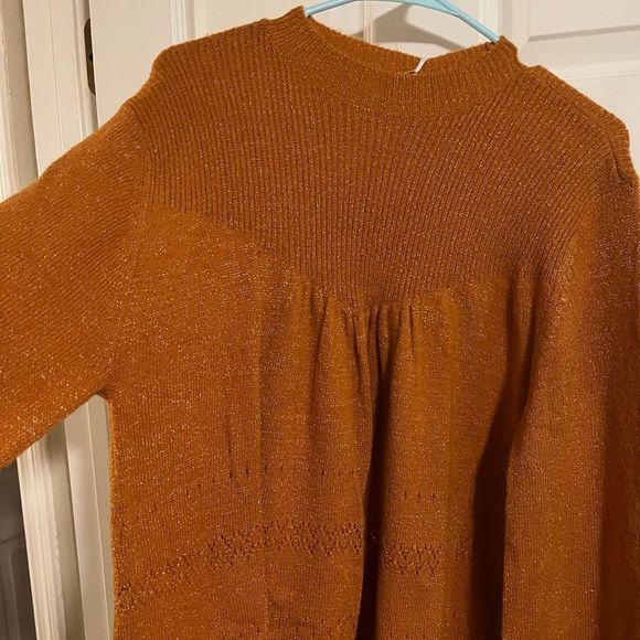 Lauren Conrad Sparkle Mock Neck Sweater Sz XXL - Picture 11 of 12